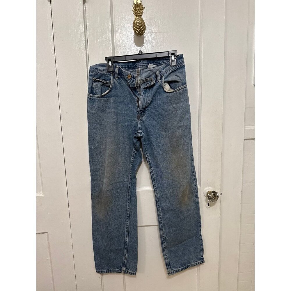 Vintage KEY Blue Jeans Men’s Size 31 Classic Straight Leg Denim